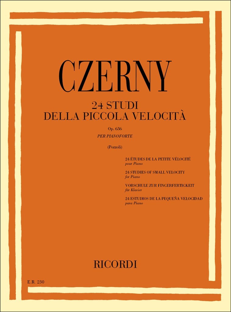 24 Studi Della Piccola Velocità Op. 636